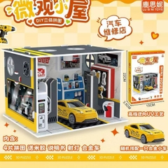 [ Set 8 Bộ ] Mô Hình Nhà DIY - 18101