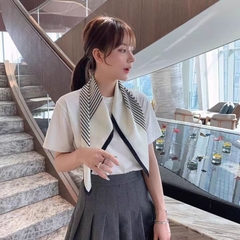 [ Set 10 Cái ] Khăn Lụa Vuông Hàn Quốc [ 70*70cm - Không Hôp ] - 18110