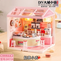 [ Set 2 Bộ ] Mô Hình Nhà DIY - 18098