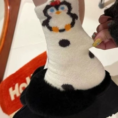 [ Set 12 Đôi ] Vớ Dài Len [ Polyester ] - 18348