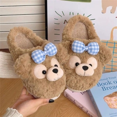 [ Set 2 Đôi ] Dép Bông - Đế Chống Trượt [ Size 36 Đến 39 ] - 18356