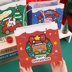 [ Set 12 Cái ] Túi Quà Nhựa PVC [ 21*9*19cm ] - 18449