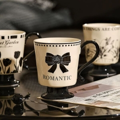 [ Set 2 Cái ] Ly Cốc Sứ + Thìa - 18481