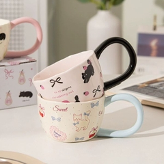 [ Set 2 Cái ] Ly Cốc Sứ - 18488