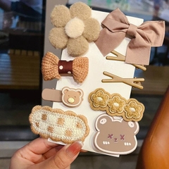 [ Set 5 Vỉ ] Kẹp Tóc - 19228