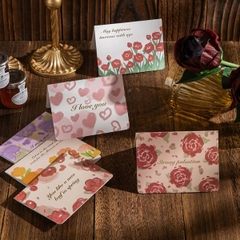 [ Set 50 Cái ] Thiệp / Phong Bì [ 11.5*17cm ] - 19324