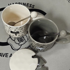 [ Set 2 Cái ] Ly Cốc Sứ - 19365