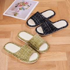 [ Set 2 Đôi ] Dép Vải Lanh [ Size : 36 > 45 / Đi Trong Nhà Không Tiếng Động ] - 19506