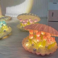 [ Set 5 Bộ ] Đèn Ngủ Vỏ Sò DIY - 19577