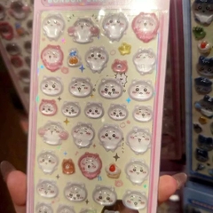 [ Set 10 Túi ] Sticker Nổi Chiikawa - 19769