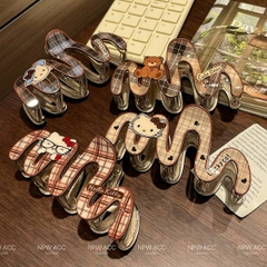 [ Set 12 Cái ] Kẹp Tóc Hello Kitty [ Acrylic / 12-13cm ] - 19805