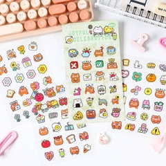 [ Set 12 Túi ] Sticker [ Túi 4 Tấm ] - 19989