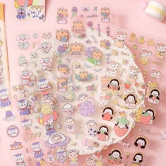 [ Set 12 Túi ] Sticker [ Túi 6 Tấm ] - 19997