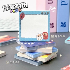 [ Set 30 Xấp ] Giấy Note Phong Cách Nhật Bản [ 5*5cm / 50 Tờ ] - 19971