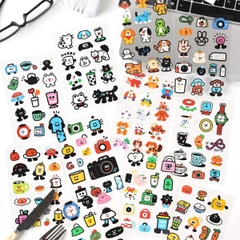 [ Set 12 Túi ] Sticker [ Túi 4 Tấm ] - 19972