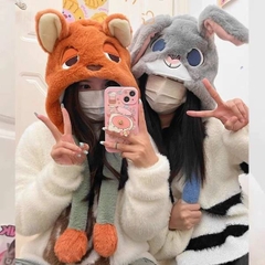 [ Set 2 Cái ] Nón Len Zootopia [ Bóp Tai Giật Giật ] - 20045