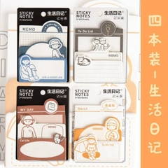 [ Set 20 Xấp ] Giấy Note [ 90 Tờ ] - 20063