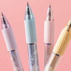 [ Set 5 Hộp ] Bút Bi Deli [ 0.5mm / Đen / Ngòi Vonfram / Hộp 4 Cây ] - 20086