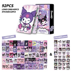 [ Set 5 Hộp ] Lomo Card Kuromi [ 92 PCS + Sticker ] - 20381