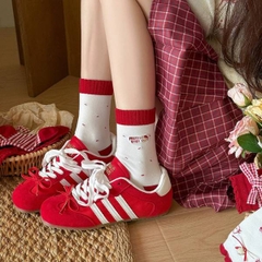 [ Set 10 Đôi ] Vớ Dài Hello Kitty [ Cotton ] - 20411