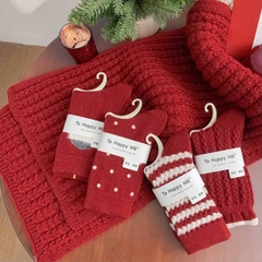 [ Set 12 Đôi ] Vớ Len Dài [ Polyester ] - 20408