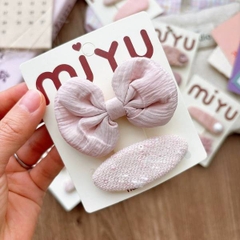 [ Set 12 Vỉ ] Kẹp Tóc [ Vỉ 2 Cái ] - 20503