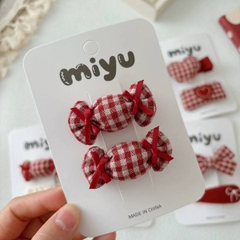 [ Set 12 Vỉ ] Kẹp Tóc [ Vỉ 2 Cái ] - 20504