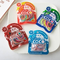 [ Set 20 Túi ] Dây Cột Tóc [ Túi 30 Dây ] - 20506