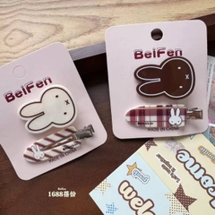 [ Set 12 Vỉ ] Kẹp Tóc [ Vỉ 2 Cái ] - 20595