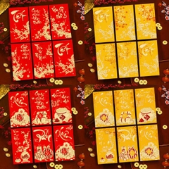 [ Set 100 Xấp ] Lì Xì [ Xấp 6 Cái / Size To ] - 20613