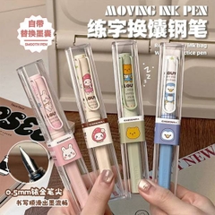 [ Set 10 Cây ] Bút Máy Mực Thay Thế [ Mực Đen ] - 20673