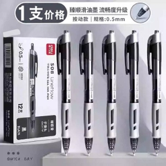 [ Set 5 Hộp ] Bút Bi Deli S08 [ 0.5mm / 3 Màu / Hộp 12 Cây ] - 20649