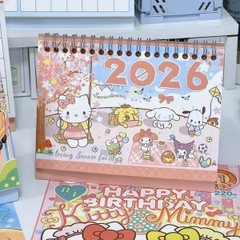 [ Set 5 Quyển ] Lịch 2026 Sanrio - 20697