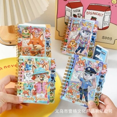 [ Set 24 Quyển ] Sổ Tay Zootopia [ 11.6*9.2cm ] - 20707