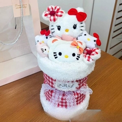[ Set 2 Bó ] Hoa Gấu Bông Hello Kitty - 20795