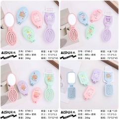 [ Set 12 Cái ] Lược Gương - 20860