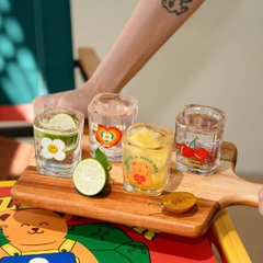 [ Set 2 Hộp ] Quà Tặng Cốc Thuỷ Tinh [ Hộp 4 Cái ] - 21058