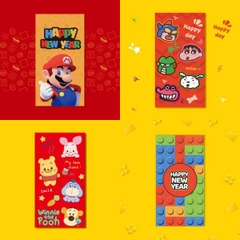 [ Set 10 Xấp ] Lì Xì [ Xấp 6 Cái ] - 21128