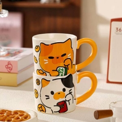 [ Set 2 Cái ] Cốc Sứ [ Hộp Màu ] - 21271