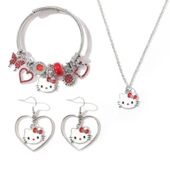 [ Set 2 Bộ 3 Món ] Vòng Tay Hello Kitty [ Điều Chỉnh Size ] - 21328