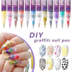 [ Set 2 Hộp ] Bút Vẽ Nail ART [ Hộp 12 Cây ] - 21435