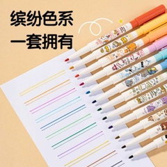 [ Set 5 Hộp ] Bút Vẽ Deli [ Không Lem / Sử Dụng Nhiều Bề Mặt / Có Thể Rửa Trôi / Hộp 12 Cây ] - 21432