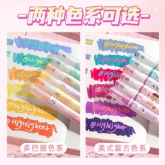 [ Set 5 Hộp ] Bút Dạ 2 Đầu [ Hộp 6 Cây ] - 21427