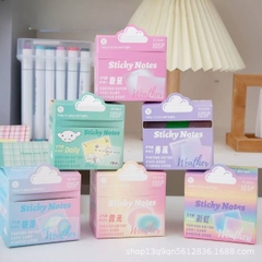 [ Set 12 Hộp ] Giấy Note Trong Suốt [ Hộp 105 Tờ ] - 21475
