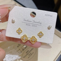 [ Set 5 Vỉ ] Bông Tai [ Titan ] - 21558