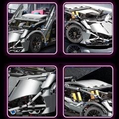 Lego Siêu Xe Lamborghini Silver 1314 [ Size 1:14 / 36cm ] - 21575