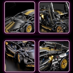 Lego Siêu Xe Lamborghini Black Bull [ Size 1:14 / 36cm ] - 21576