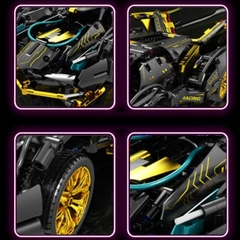 Lego Siêu Xe Lamborghini Black Gold V12 [ Size 1:14 / 34.5cm ] - 21577