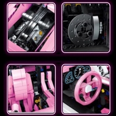 Lego Siêu Xe Bugatti Pink [ Size 1:14 ] - 21579