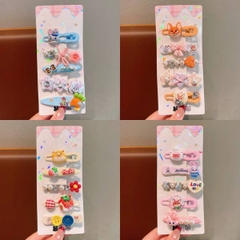 [ Set 12 Bộ ] Kẹp Tóc Zootopia - 21615
